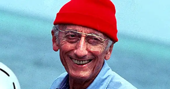 60 sætninger af Jacques Cousteau for at reflektere