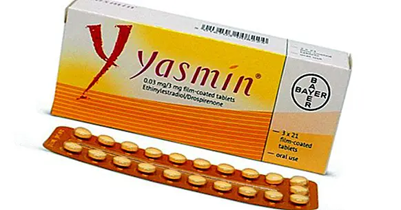 Yasmin (contraceptive pills): uses, side effects and price
