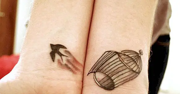 30 pequenas tatuagens para olhar na sua pele
